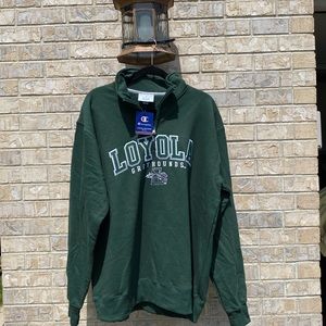 Loyola U. Maryland New/Tags 1/4 Zip Sweatshirt